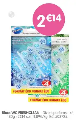 b&m FRESHCLEAN Blocs WC offre