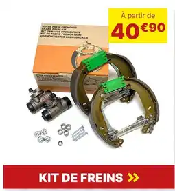 Carter-Cash Kit de freins offre