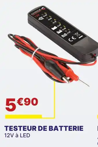 Carter-Cash TESTEUR DE BATTERIE offre