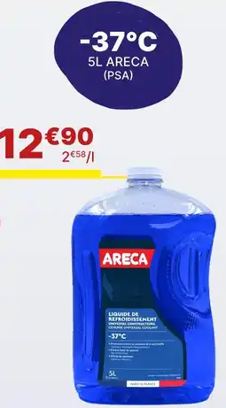 Carter-Cash ARECA 5L ARECA (PSA) offre