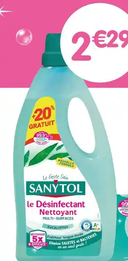 b&m SANYTOL Désinfectant sols offre