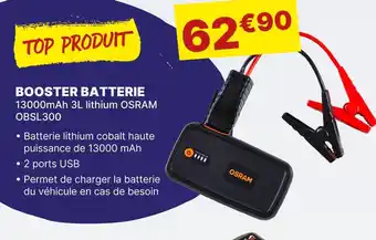 Carter-Cash OSRAM Booster batterie offre