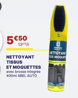 Carter-Cash ABEL AUTO Nettoyant tissus moquettes offre