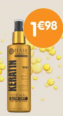 b&m Spray protecteur de chaleur 10 en 1 HAIR TECHNIQUES offre