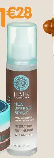 b&m HAIR TECHNIQUES Spray cheveux nourissant à l'huile d'argan offre