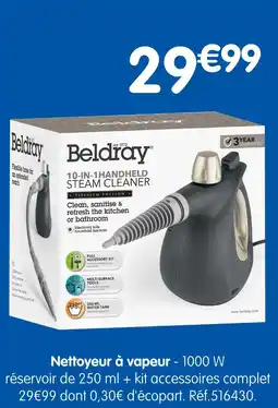 b&m BELDRAY Nettoyeur à vapeur offre