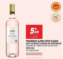Netto Provence alpes côte d'azur aop coteaux varois en provence rose offre