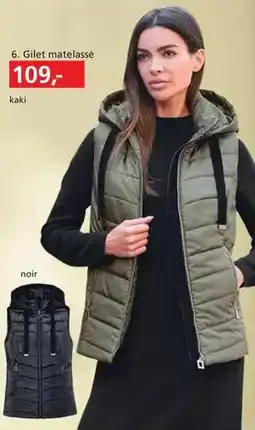 Helline Gilet matelassé offre