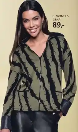 Helline Veste en tricot offre