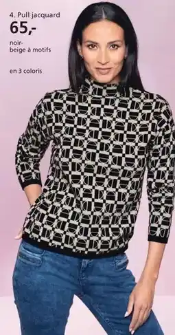 Helline Pull jacquard offre