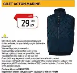 DomPro Deltaplus - gilet action marine offre