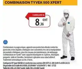 DomPro Xpert - combinaison à usage unique offre