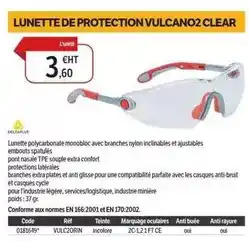 DomPro Deltaplus - cune de protection vulcano2 clear offre