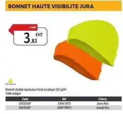 DomPro Jura - bonnet haute visibilite offre