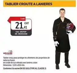 DomPro Tablier croute a lanieres offre