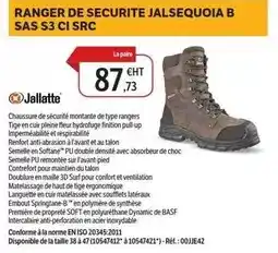 DomPro Jallatte - ranger de securite jalesquoia b sas s3 ci src offre