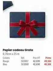 Retif Prime - papier cadeau grata offre