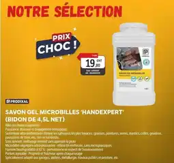 DomPro Savon gel microbilles handexpert offre