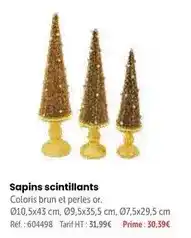 Retif Prime - sapins scintillants offre