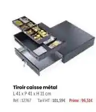 Retif Prime - tiroir caisse métal offre