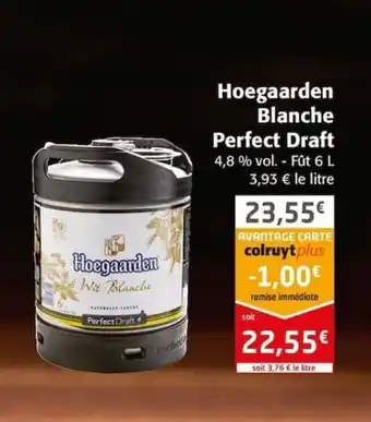 Colruyt Hoegaarden Blanche Perfect Draft offre