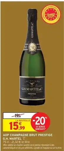 Intermarché Brut - aop champagne prestige offre