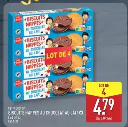 ALDI Biscuits nappés au chocolat au lait offre