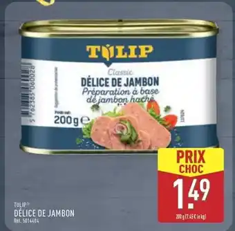 ALDI Délice de jambon offre