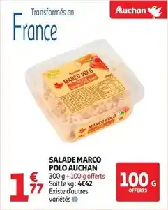 Auchan Supermarché Auchan - salade pollo offre