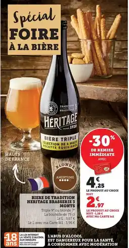 Maximarché Heritage - biere de tradition offre