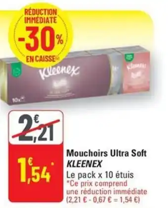 G20 KLEENEX Mouchoirs Ultra Soft offre