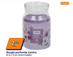 Action Bougie parfumée candra offre
