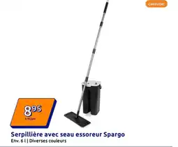 Action Serpillière avec seau essoreur spargo offre
