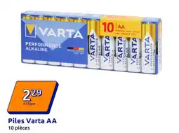 Action Piles varta aa offre