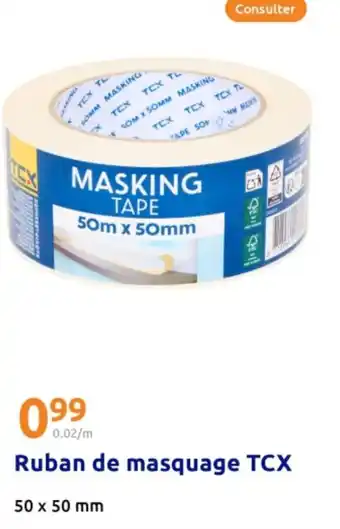 Action Ruban de masquage tcx offre