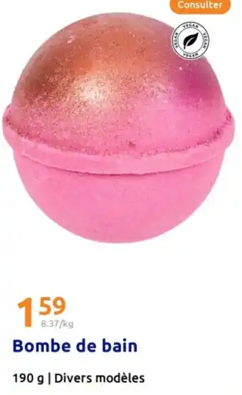 Action Bombe de bain offre