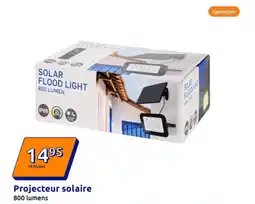Action Projecteur solaire offre