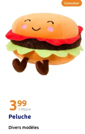 Action Peluche offre