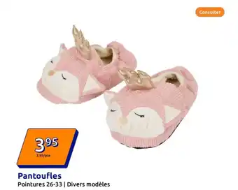 Action Pantoufles offre
