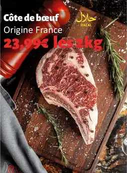 Hmarket Côte de bœuf offre