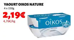 Hmarket Yaourt oikos nature offre