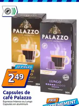 Action Nespresso - capsules de café offre
