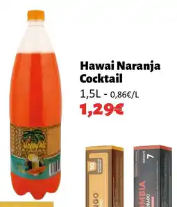Hmarket Hawai naranja cocktail offre