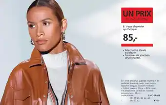 Helline Veste demi-nier switchlette offre