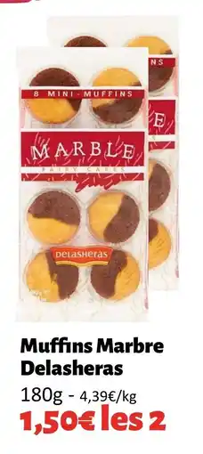 Hmarket Muffins marbre delasheras offre