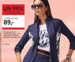 Helline Veste en jersey offre