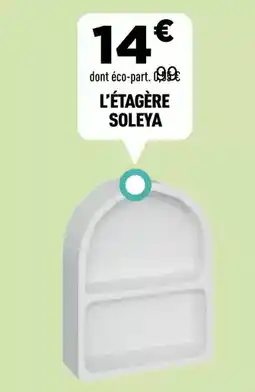 Centrakor L'étagère soleya offre