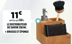 Centrakor 5five - le distributeur de savon + brosse et éponge offre