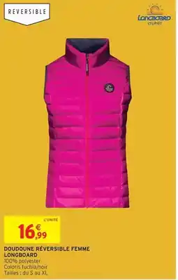 Intermarché Doudoune reversible femme offre