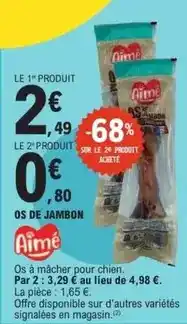 E.Leclerc Signal - os de jambon offre